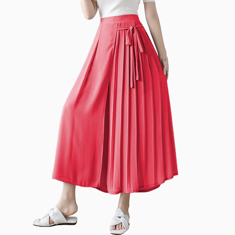 Celana Panjang korea kombinasi sifon wanita dewasa - Jfashion Sunhee