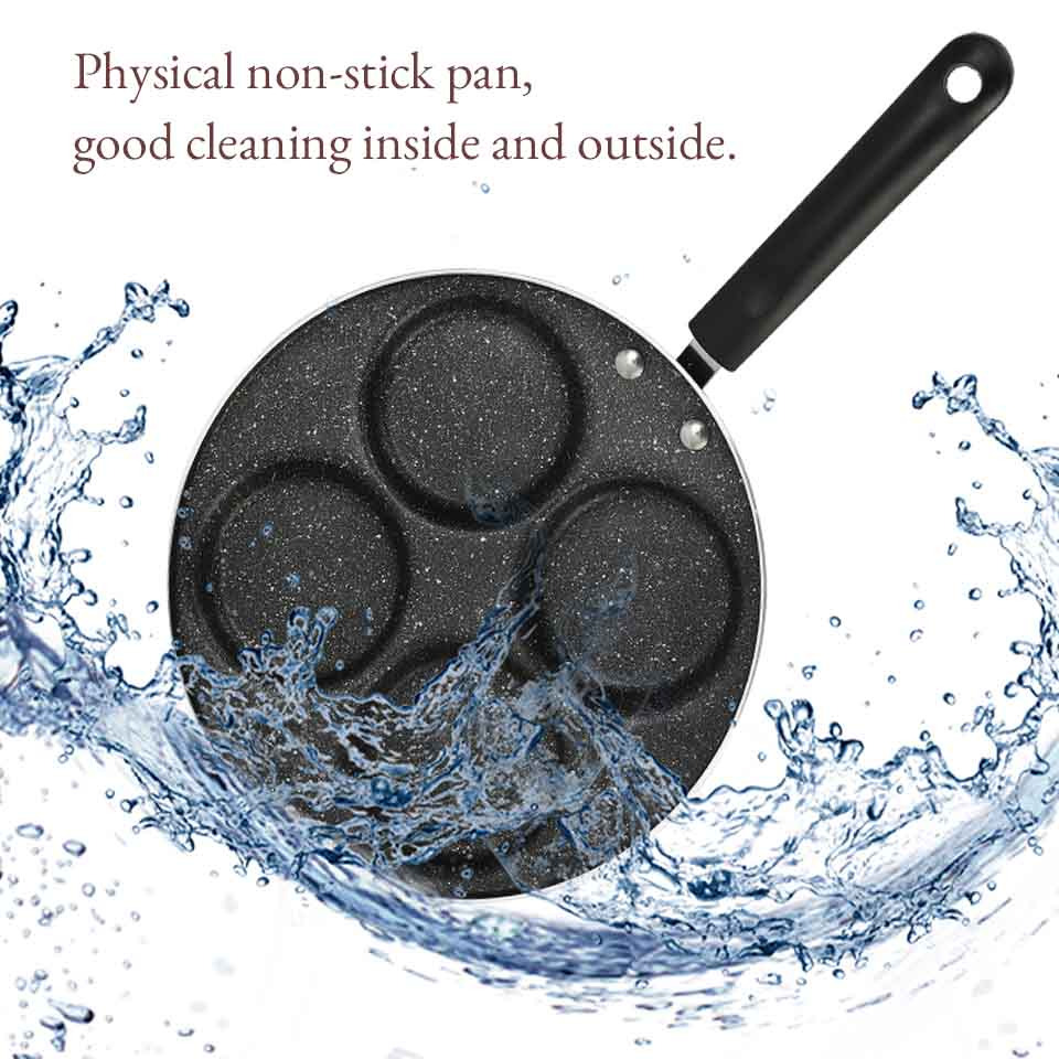 TEENRA Wajan Penggorengan Telur Frying Pan Multifungsi 24.2cm - TW-376