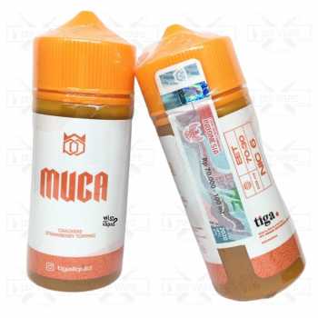 MUCA Crackers Strawberry Topping 100ml - Liquid Vape Freebase - 3mg
