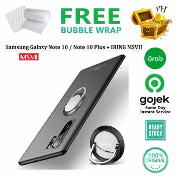 MSVII Samsung Note 10 / Note 10 Plus - Luxury Slim Case + Finger Ring