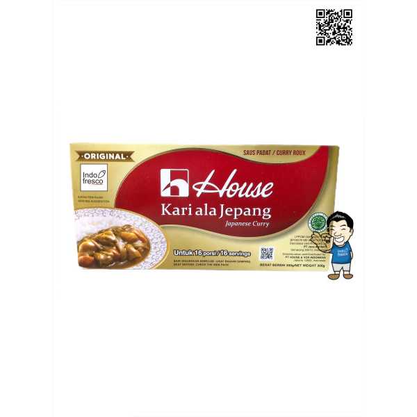 Jual House Japanese Curry Roux Bumbu Kari ala Jepang Halal 300