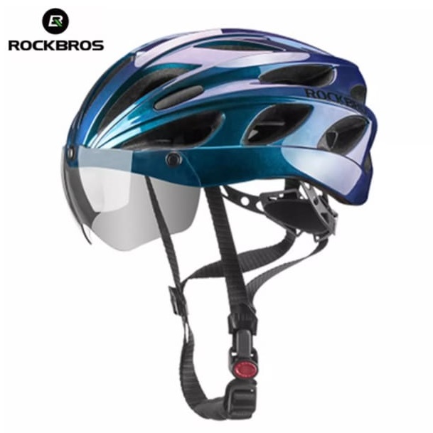 Rockbros Helm Sepeda Magnet Anti Debu Tahan Angin