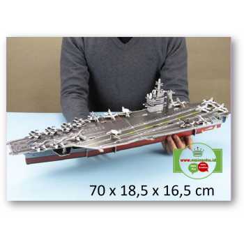 Puzzle 3d BIG SIZE | AIRCRAFT CARRIER NIMITZ | Mainan Kapal Laut