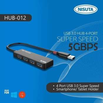 USB HUB 3.0 Nisuta Mikuso HUB 012 USB 4 Port Super Speed 5GBPS