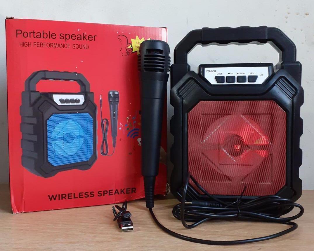 Speaker 668 Speaker bluetooth YD-668 plus Mic