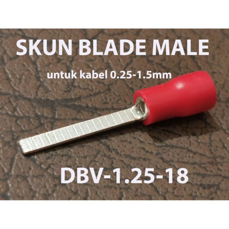 Skun BLADE TERMINAL DBV - skun kabel cowo - soket