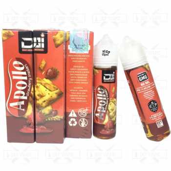 Apollo Strawberry Crackers 60ml - Liquid Vape Freebase - 3mg