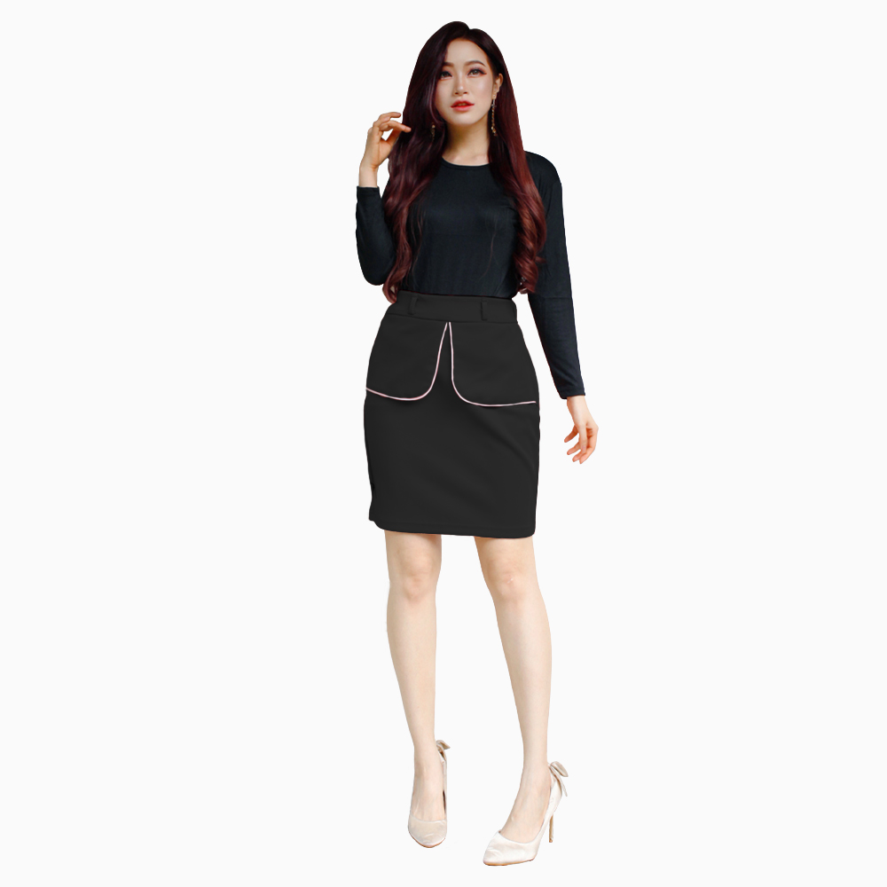 Rok Span Wanita Dewasa Casual Model Terbaru - Jfashion Zwetta