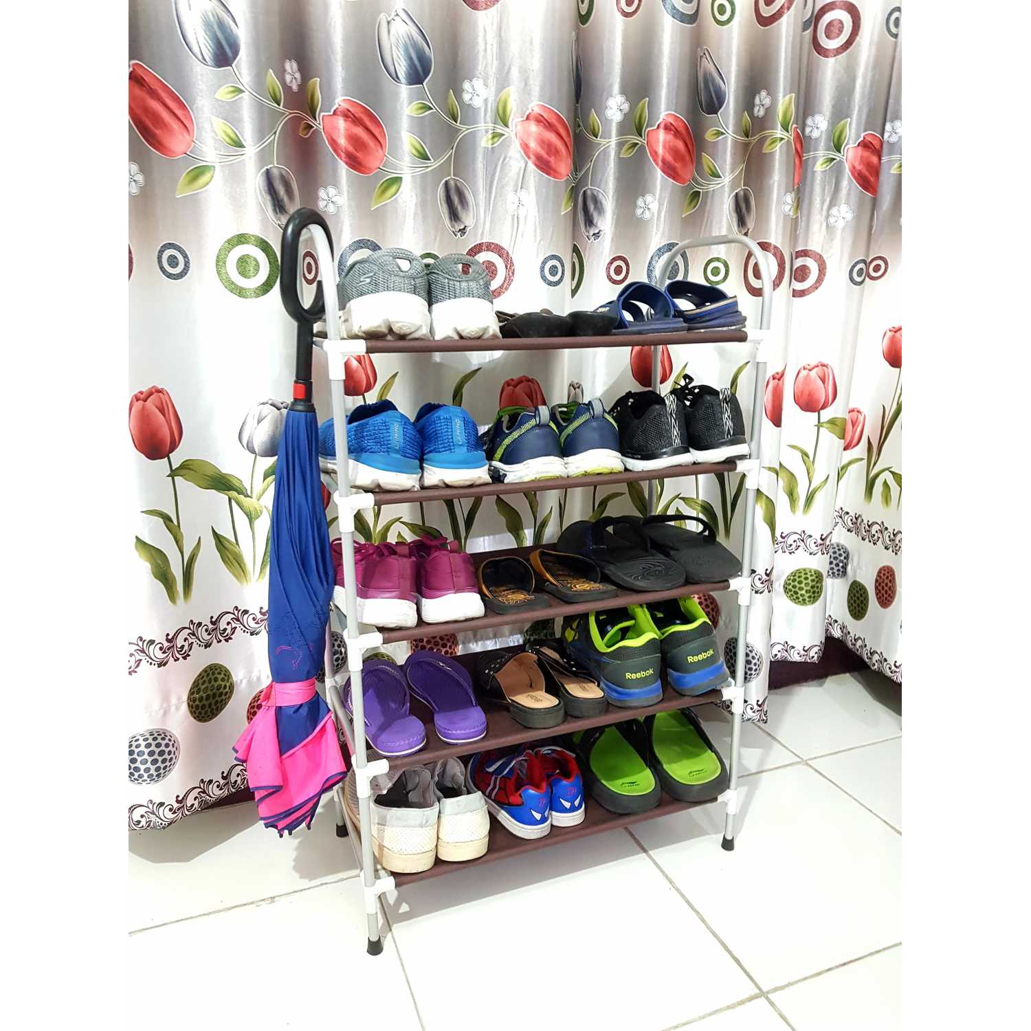 Jual Shoes & Umbrella Aluminium Rack / Rak Sepatu & Payung