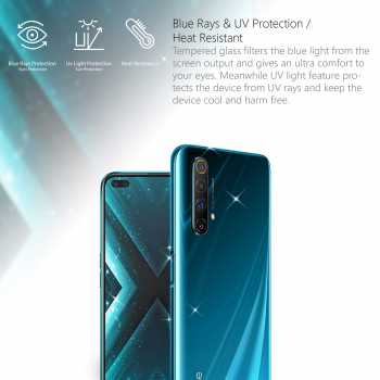 Jual Tempered Glass Realme X3 Super Zoom Full Cover Black