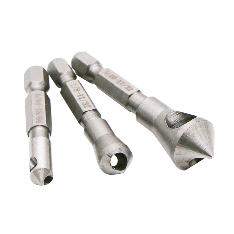 JIGONG Mata Bor Drill Bit Countersink HSS 3 PCS - JGI-KL3