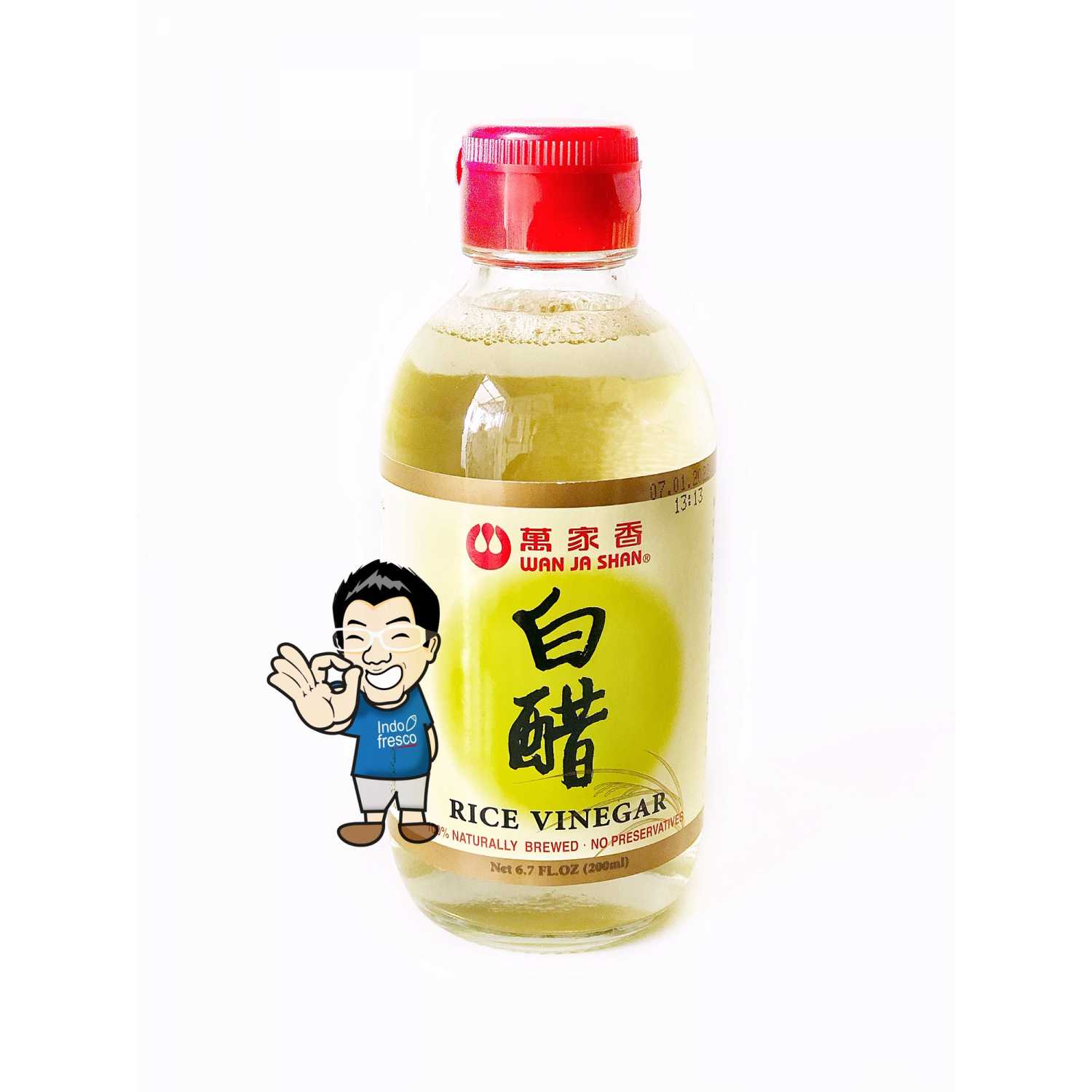 Jual Wan Ja Shan Cuka Beras Rice Vinegar 200ml