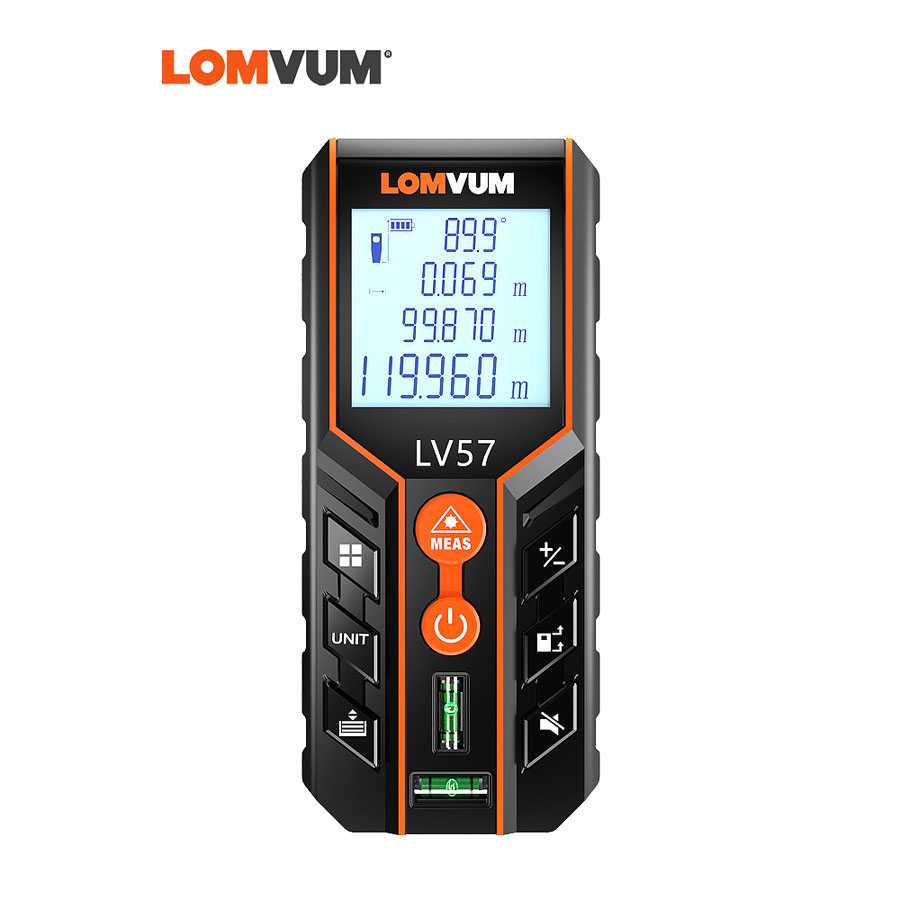 Jual Lomvum Pengukur Jarak Laser Distance Meter 120M LV57