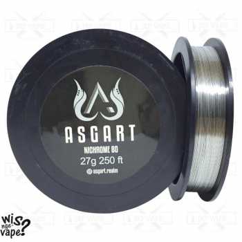Asgart Nichrome 80 Awg 27 - 28 - 29 - 30 Authentic - Per 1 Meter