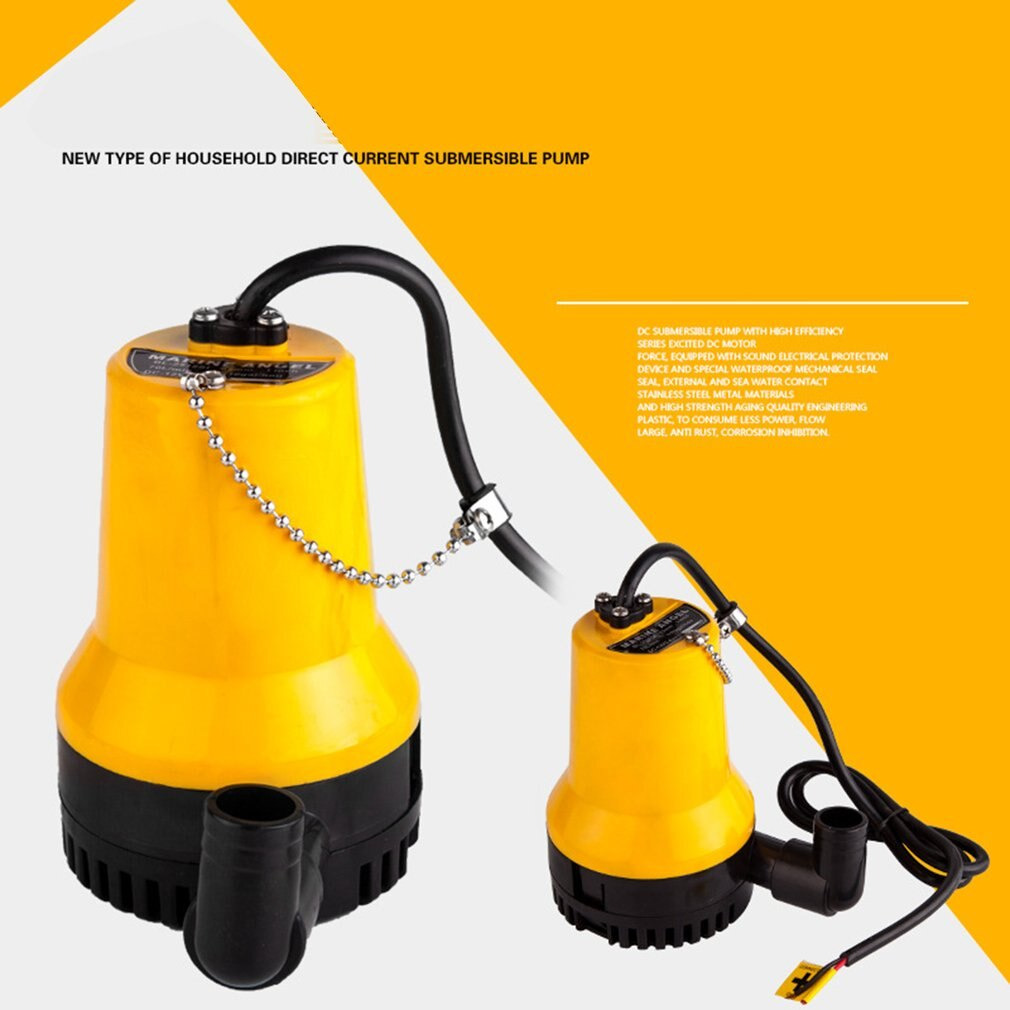MARINEPET Pompa Air Submersible Water Bilge Pump 12V - DC-12V