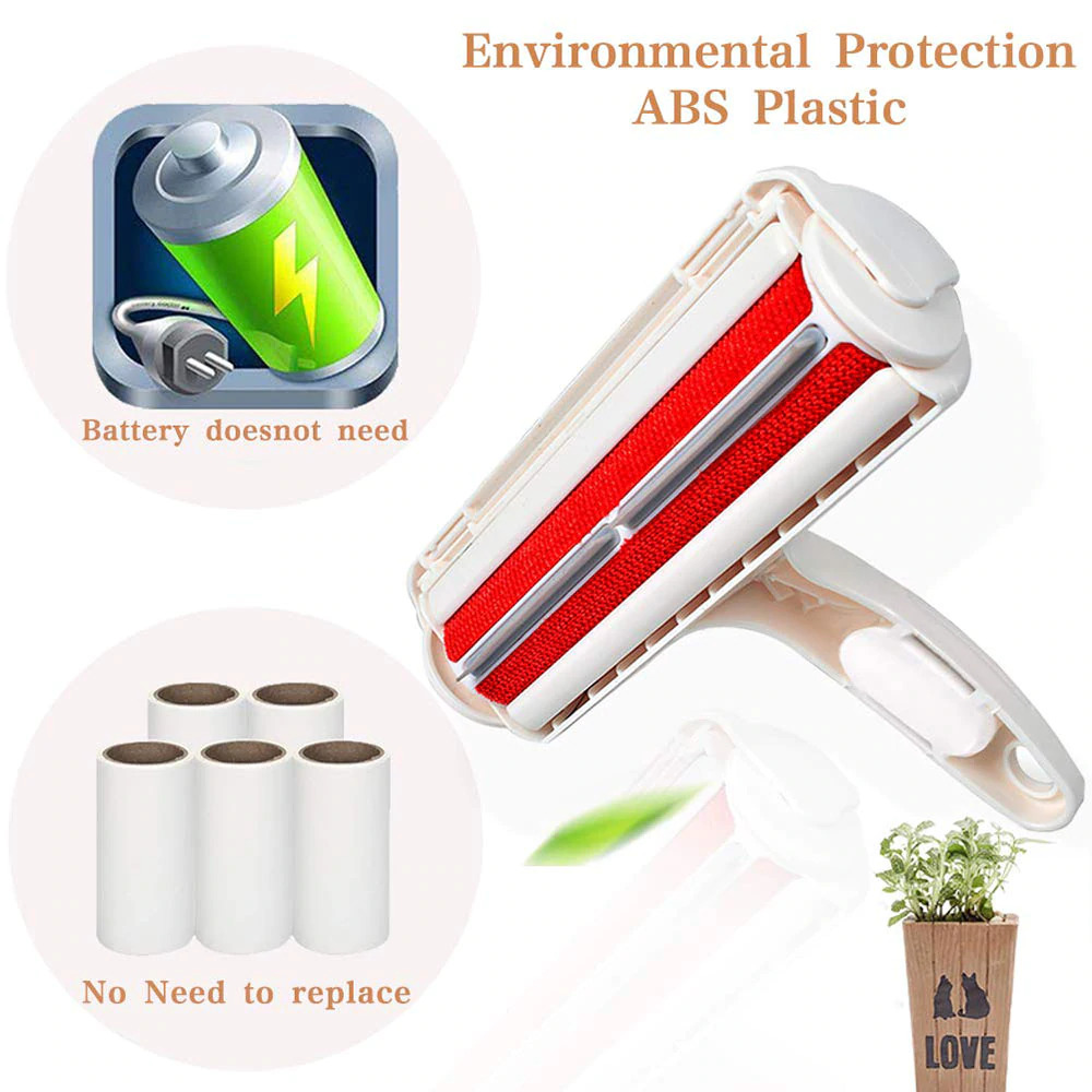 LemonBest Pembersih Bulu Binatang Lint Remover Roller Pet Hair - L-01