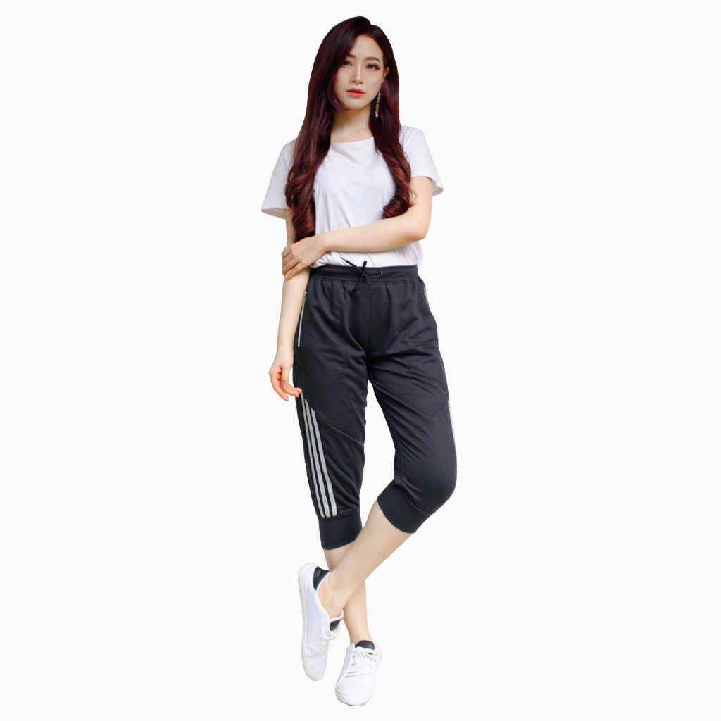 Celana Jogger Training Selutut wanita model terbaru - Jfashion Stevie