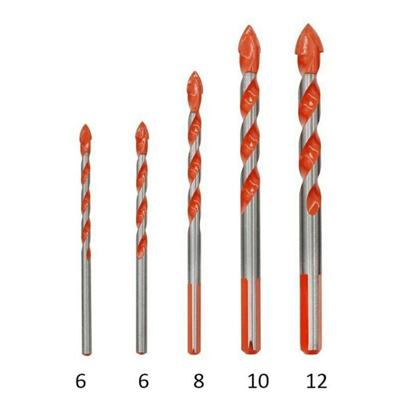 Balight Mata Bor HSS Twist Drill Bit 6-12mm 5 PCS - BA-H21