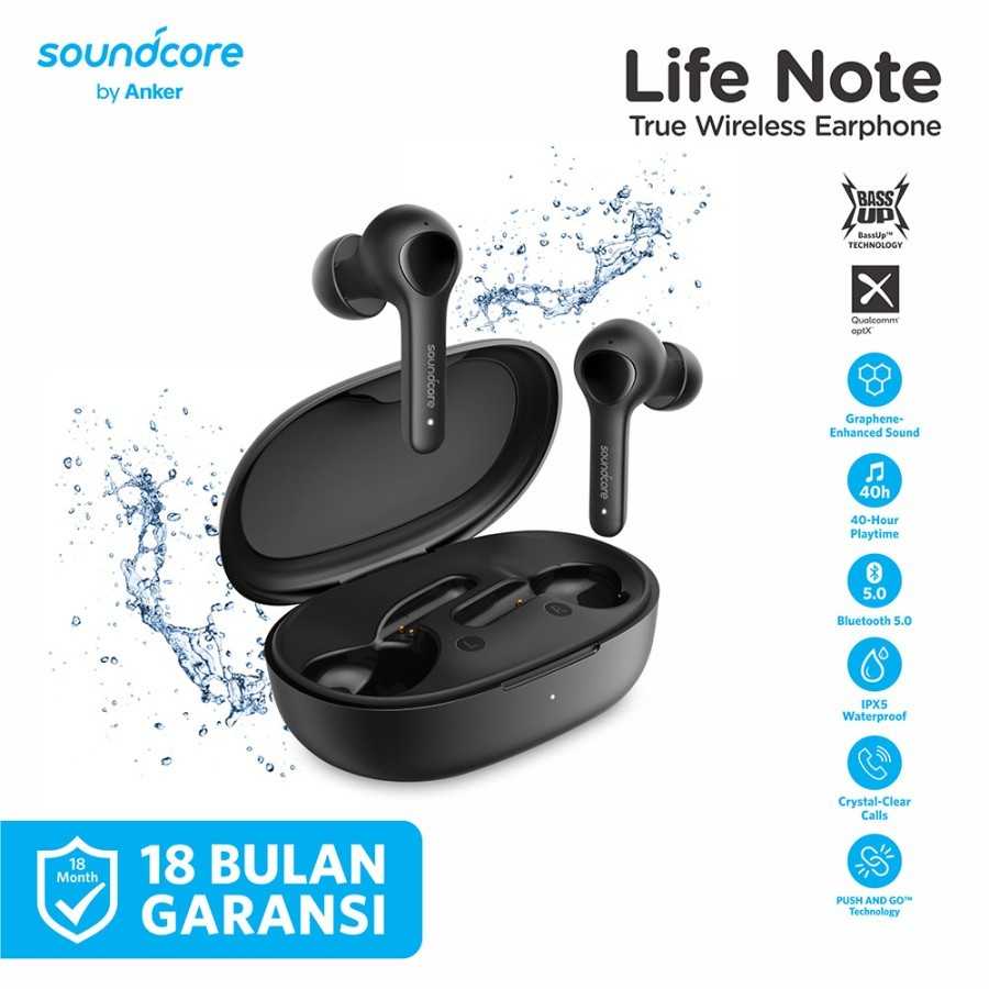 Jual True Wireless Earphone Anker Soundcore Life Note A3908
