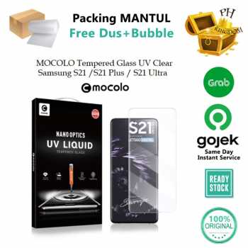 Samsung S21 Ultra Mocolo Uv Tempered Glass Jual Mocolo UV Tempered