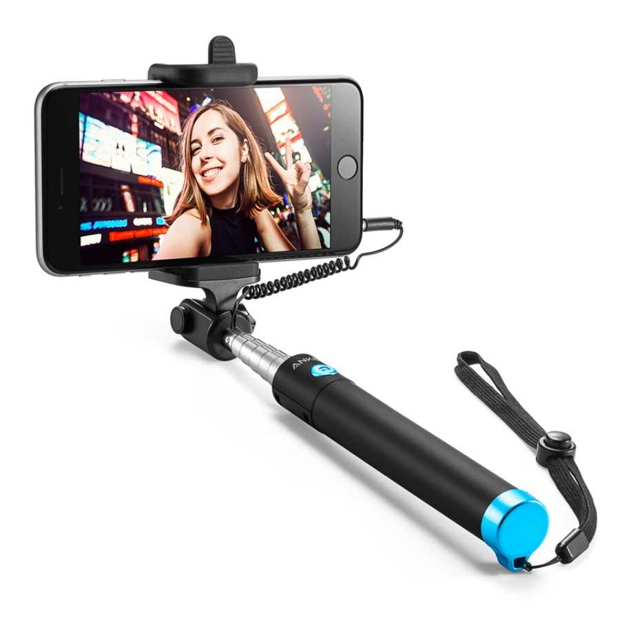 Jual Selfie Stick Anker Wired Handheld Monopod A7160