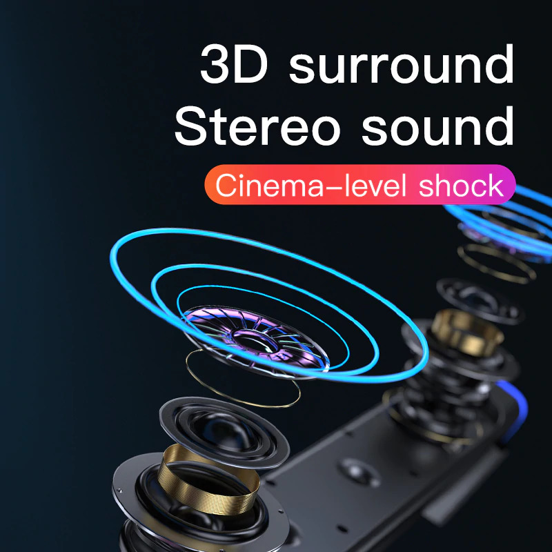 Niye Bluetooth Soundbar Home Theater HiFi 3D Surround - V8