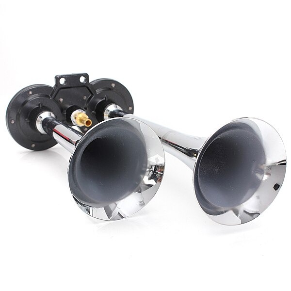 HEYVO Klakson Trompet Mobil Dual Air Horn 150dB 12V - LD201