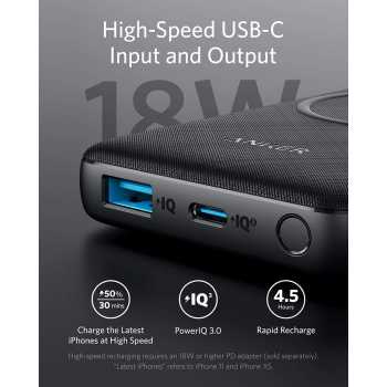 Jual Wireless Powerbank Anker Powercore III 10K A1617