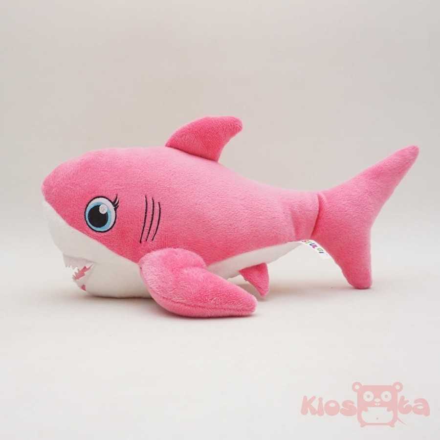 Jual boneka mommy shark dari baby shark hiu pink | Jakmall.com