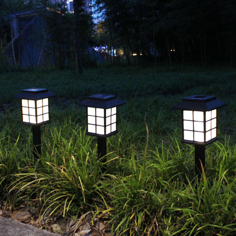 AIFENG Lampu Taman Hias Tancap Solar Power Waterproof Cool White - EM320