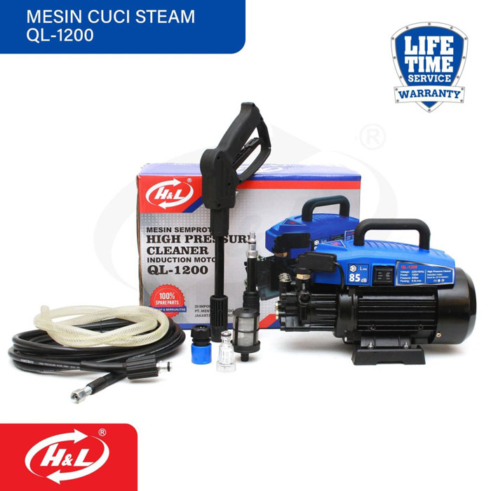 HL QL-1200 Mesin Cuci Steam Tekanan Tinggi Jet Cleaner