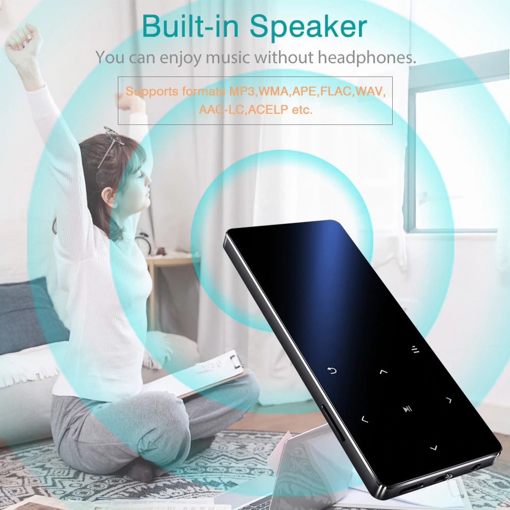 Tengsen MP3 Player Digital Audio Player Bluetooth - X3