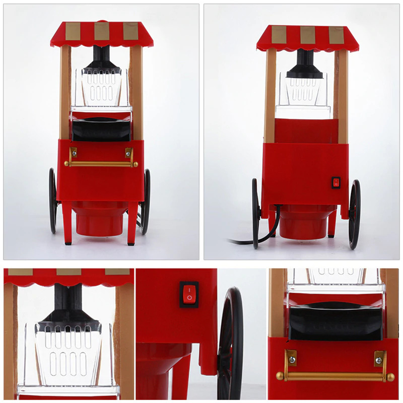 Qitherm Mesin Carnival Electric Popcorn Maker Hot Air 1200W - PM-2800