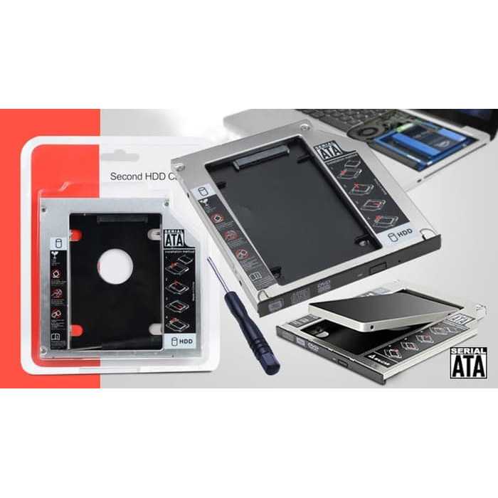 Jual CADDY Case HDD harddisk caddy 12.5mm SSD sata