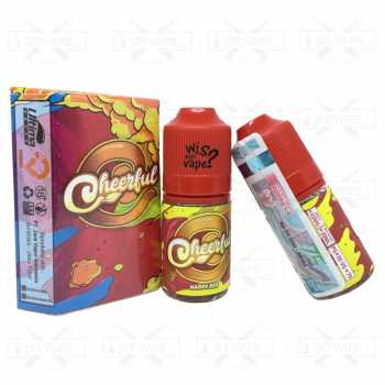 Cheerful Happy Red 30ML - Strawberry Banana Liquid Vape Freebase
