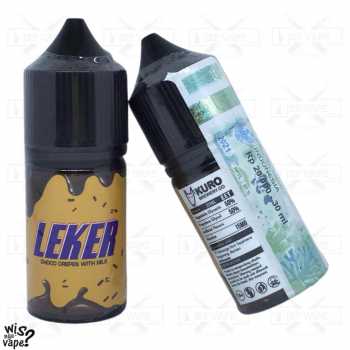 Leker Choco Crepes with Milk 30ML - Liquid Vape Salt