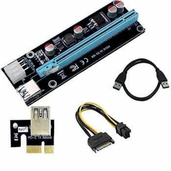 USB 3.0 PCI-E Crypto Mining Riser Card Extension Cable