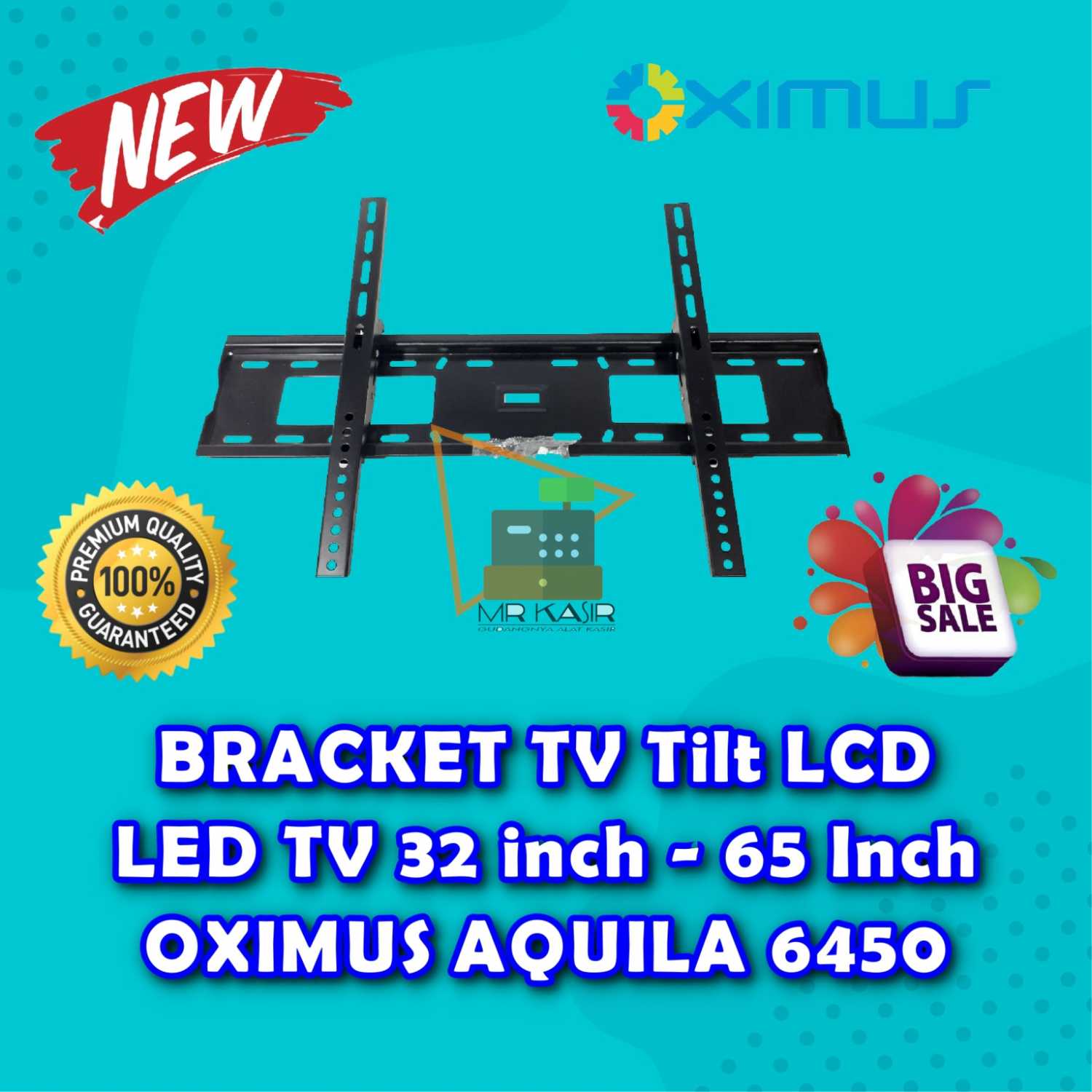 Jual BRACKET TV Tilt LCD LED 32" 65" Inch OXIMUS AQUILA 6450