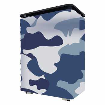InWin ALICE Grey Top Camouflage Blue Cloth - Mid Tower ATX Case