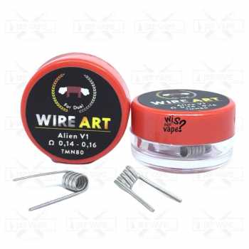 Wire Art Alien v1 0.16 Ohm - Coil Vape Authentic