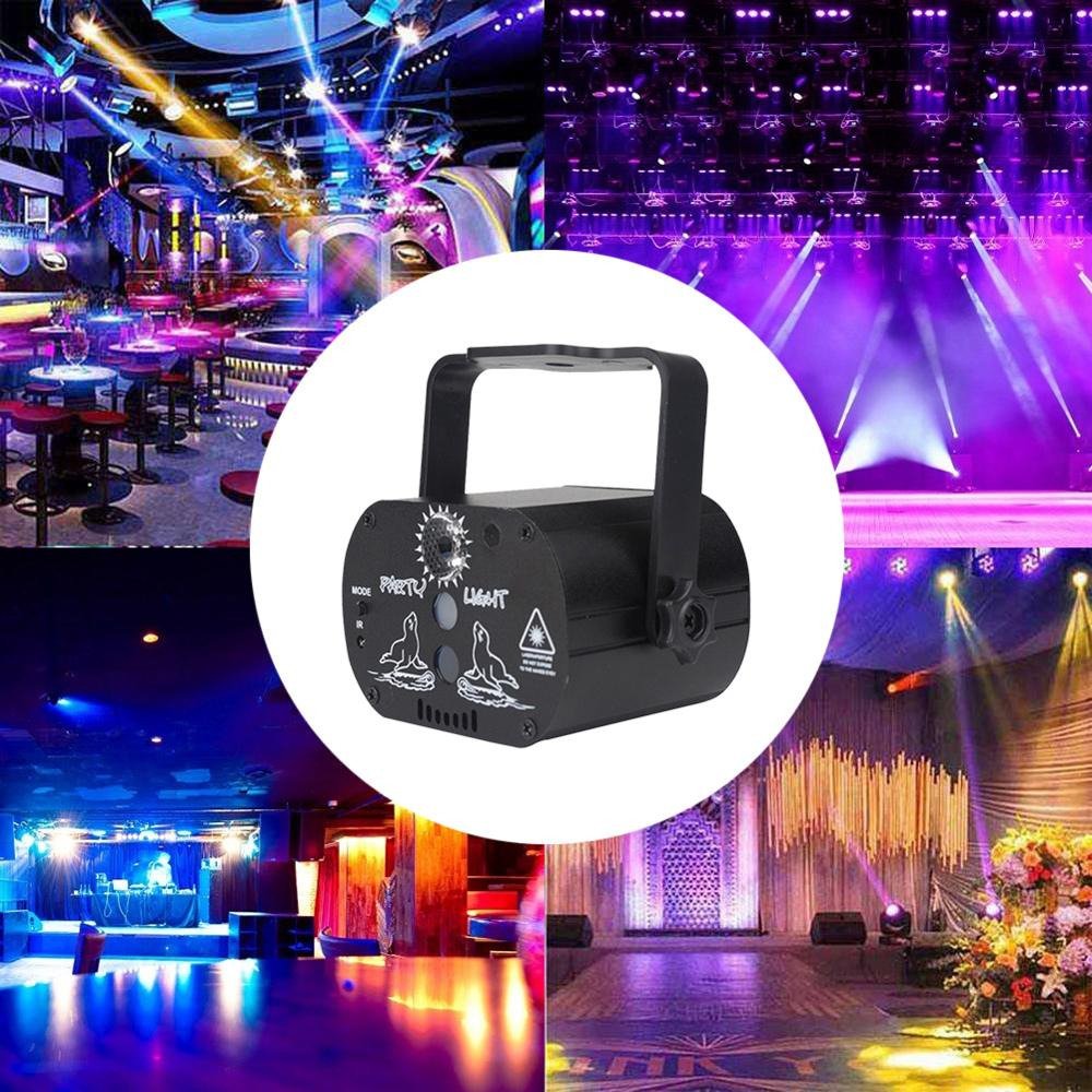 TaffLED Lampu Proyektor Disco USB 60 Patterns 240V with Remote Control - M-RGB-61