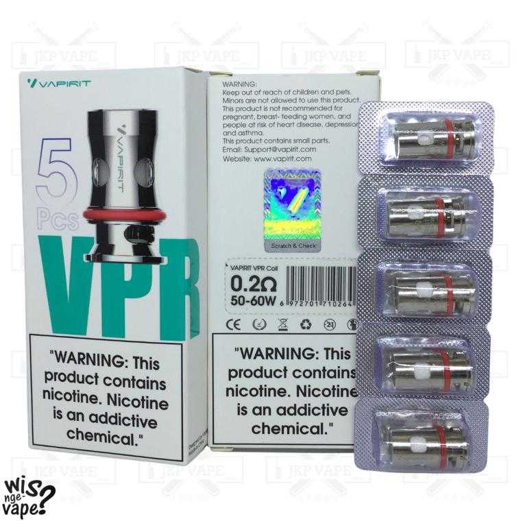Vapirit Jual Coil Vapirit VPR Replacement Authentic | Jakmall.com