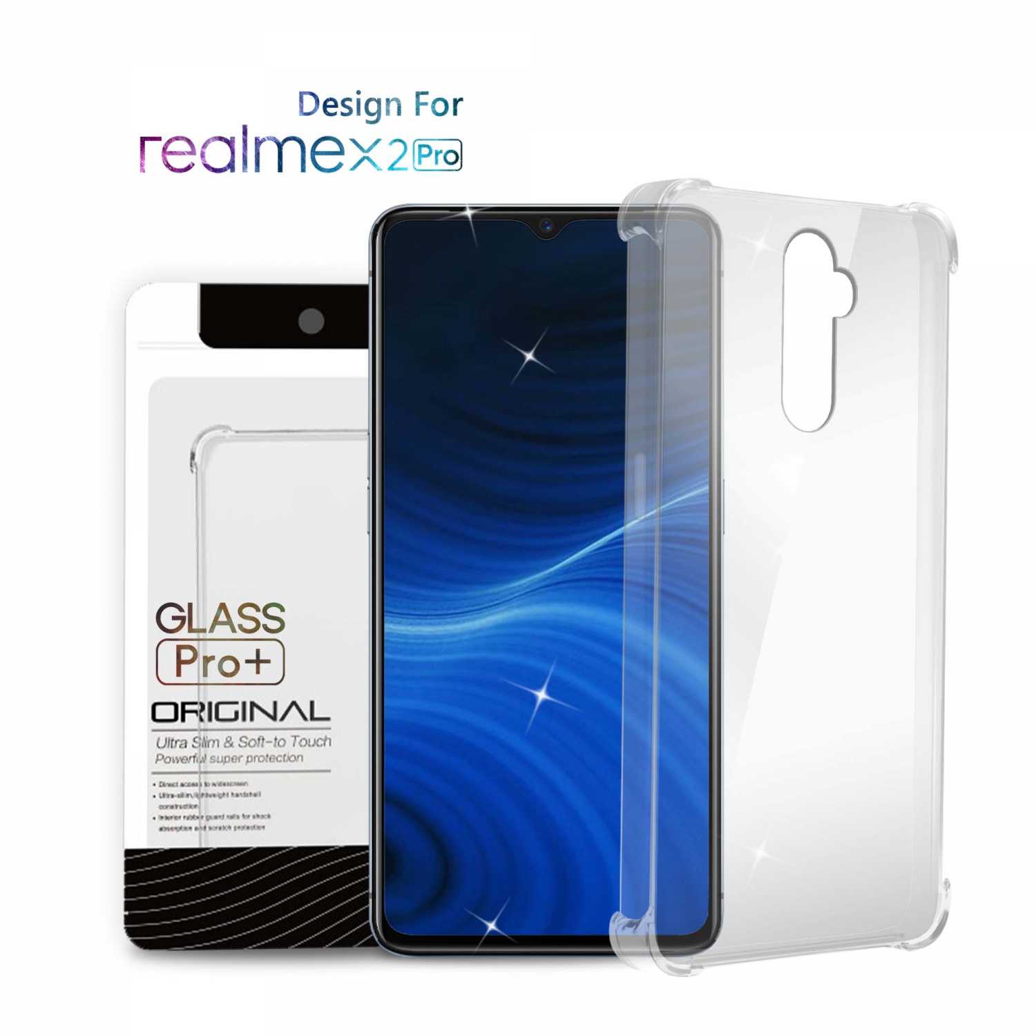 Jual Premium Soft Case Realme X2 Pro Anti Crack Glass Pro