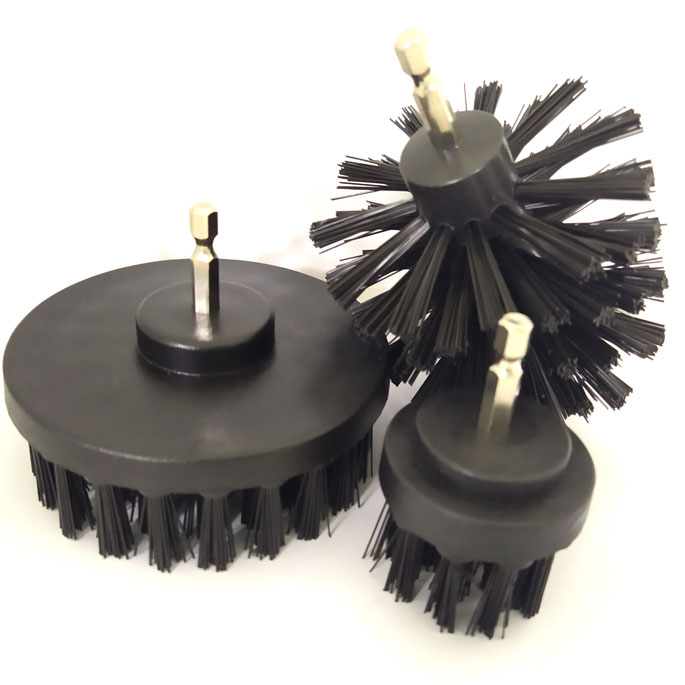 MSHIER Kepala Sikat Bor Elektrik Power Cleaning Brush Head 3PCS - DB003B