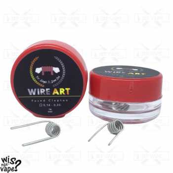 Wire Art Fused Clapton 0.20 Ohm - Coil Vape Authentic