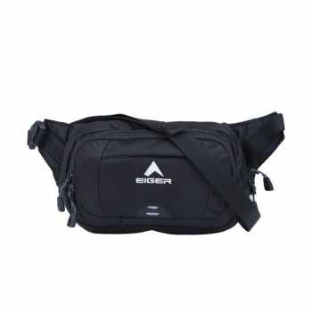 Eiger Tas Selempang 4105 Waist Bag Wall Run 2L Black