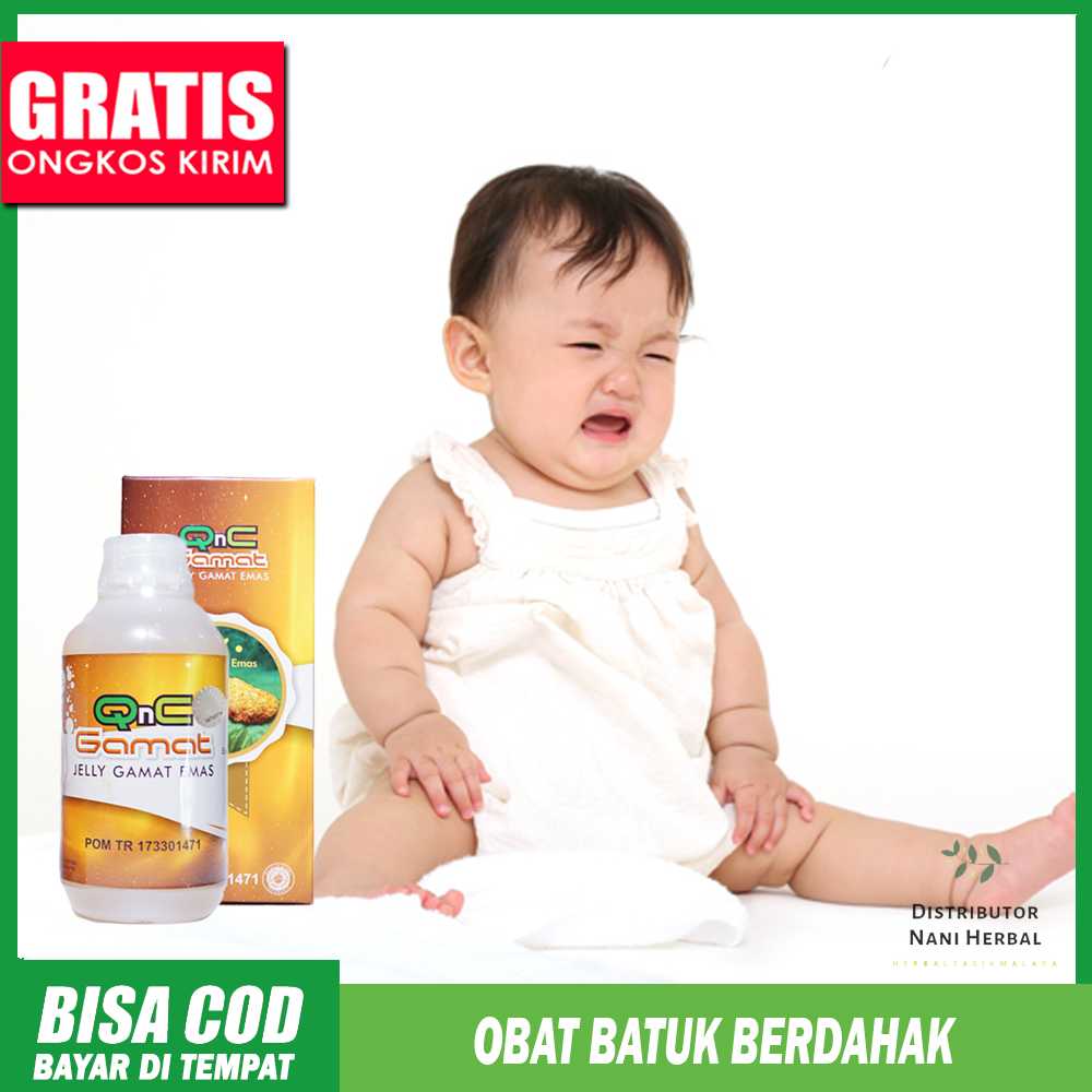 Jual Obat Batuk Berdahak Untuk Anak dan Balita QnC Jelly Gamat