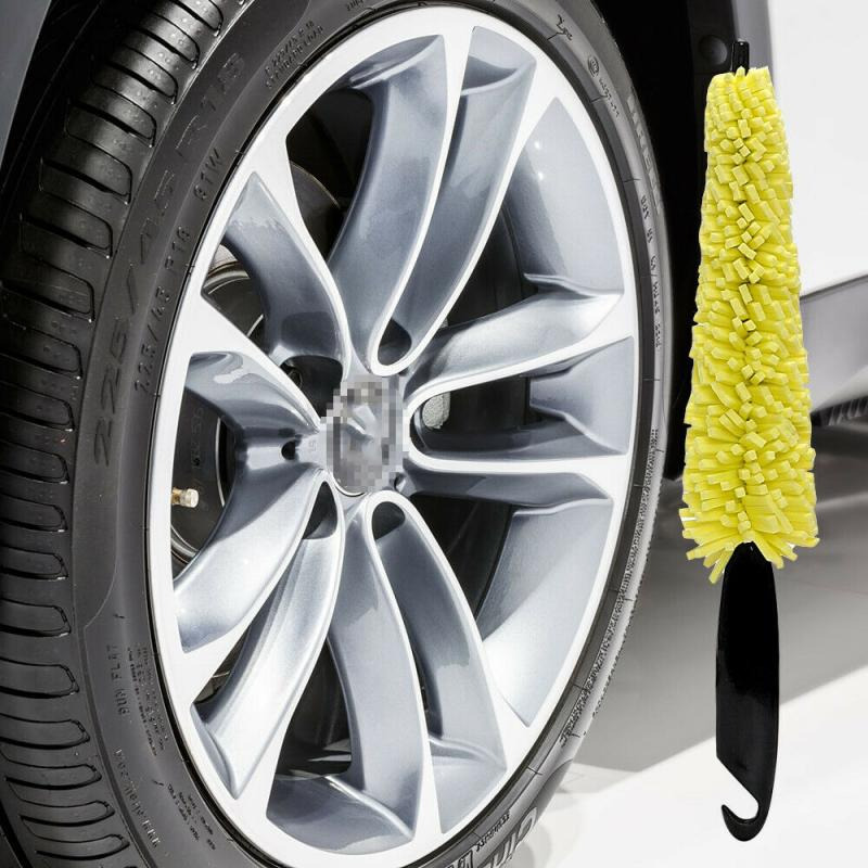 IDEATE Sikat Brush Pembersih Velg Ban Mobil Portable Car Wheel Wash - YQ013