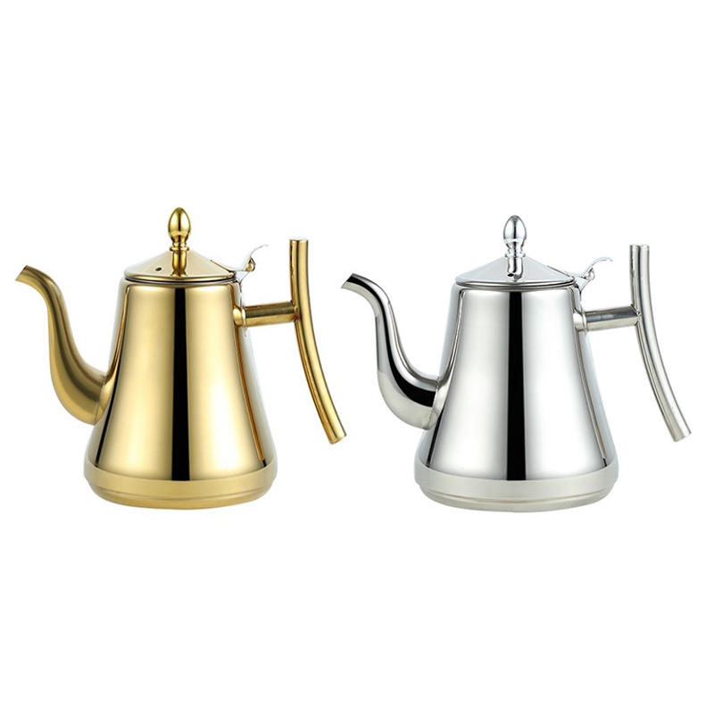 One Two Cups Teko Air Panas Teh Kopi Kettle Teapot 1.3L with Filter - HS4012