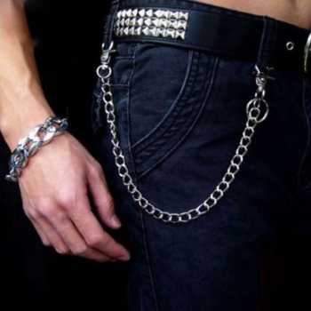 Jual rantai celana jeans punk waist chain jeans jra008